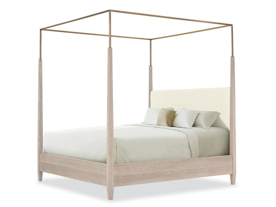 Metal Canopy Poster Bed