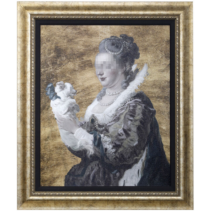 Masked Master I Framed Print