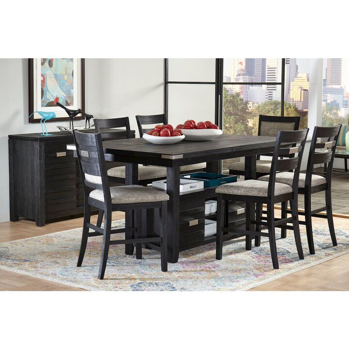Jofran Altamonte Contemporary Rectangle Dining Table with Adjustable Height