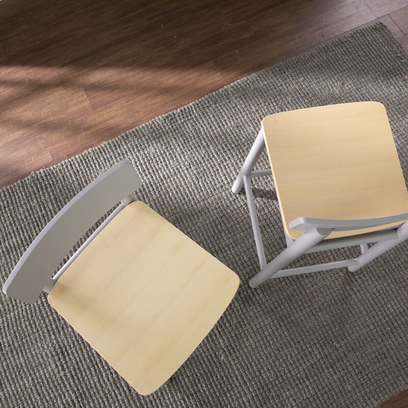 Claxby Two-Tone Counter Stools (Set of 2)