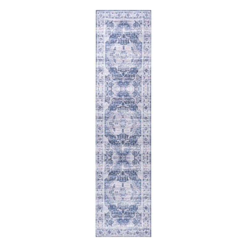 Alanya Ornate Medallion Washable Indoor/Outdoor Area Rug