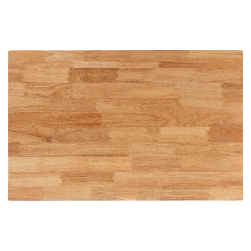 Baxton Studio Eveline Modern Natural Brown Finished Wood 43 Inch Dining Table