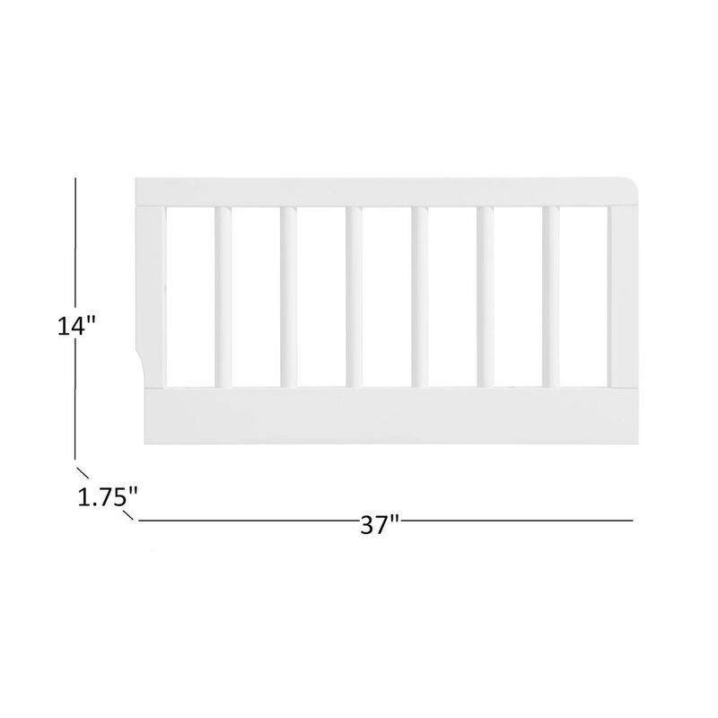Oxford Baby Soho Baby Essential Mini Toddler Guard Rail White