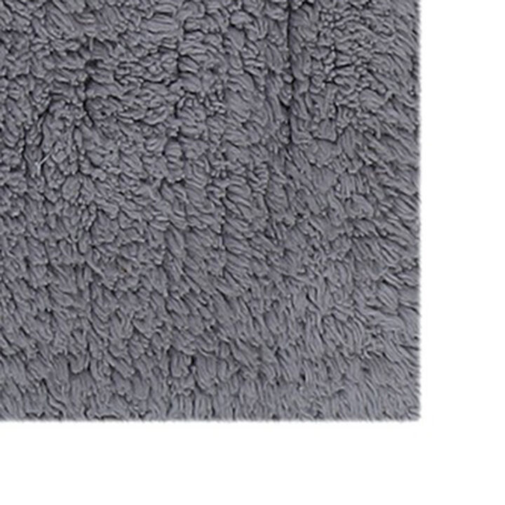 Knightsbridge Tuft Twisted 220 GSF Non Skid Back Bath Rug 21 x 34 - Light Blue