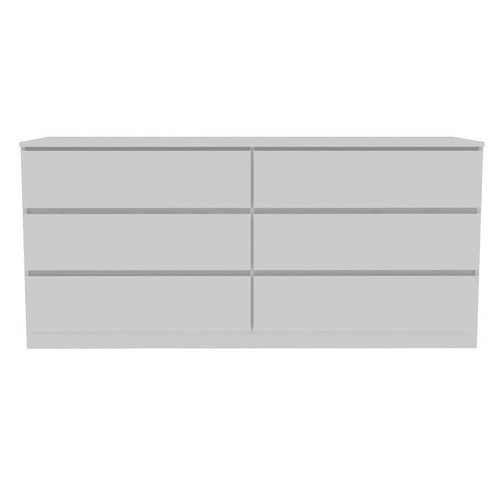 Seul 6 Drawer Double Dresser