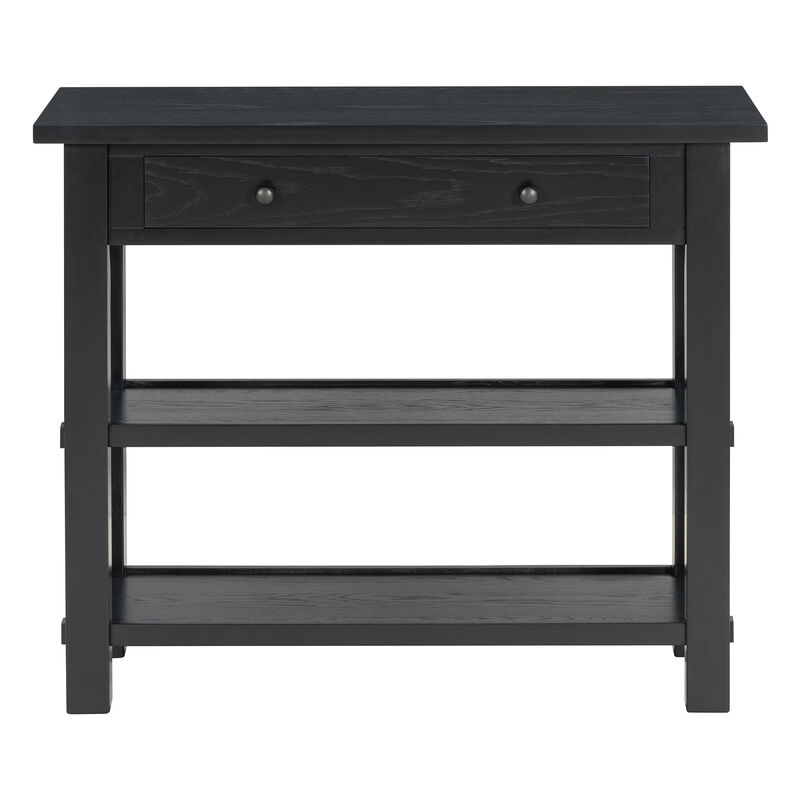 Merax  Retro Console Table with A Drawer