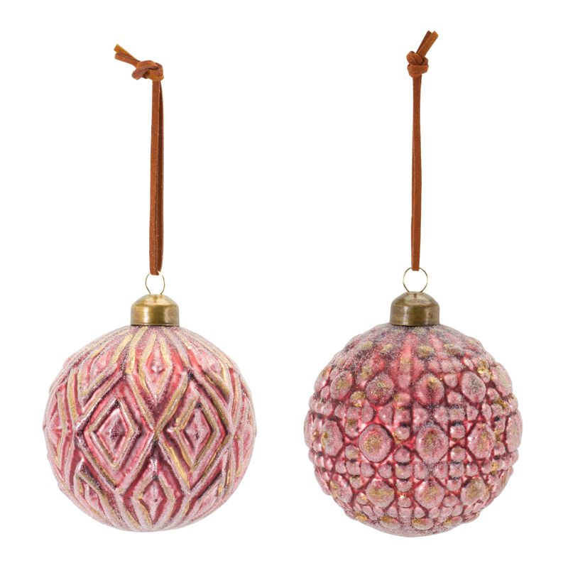 Set of 12 Decorative Ornaments for Holiday, Home Décor, and Seasonal Decorations