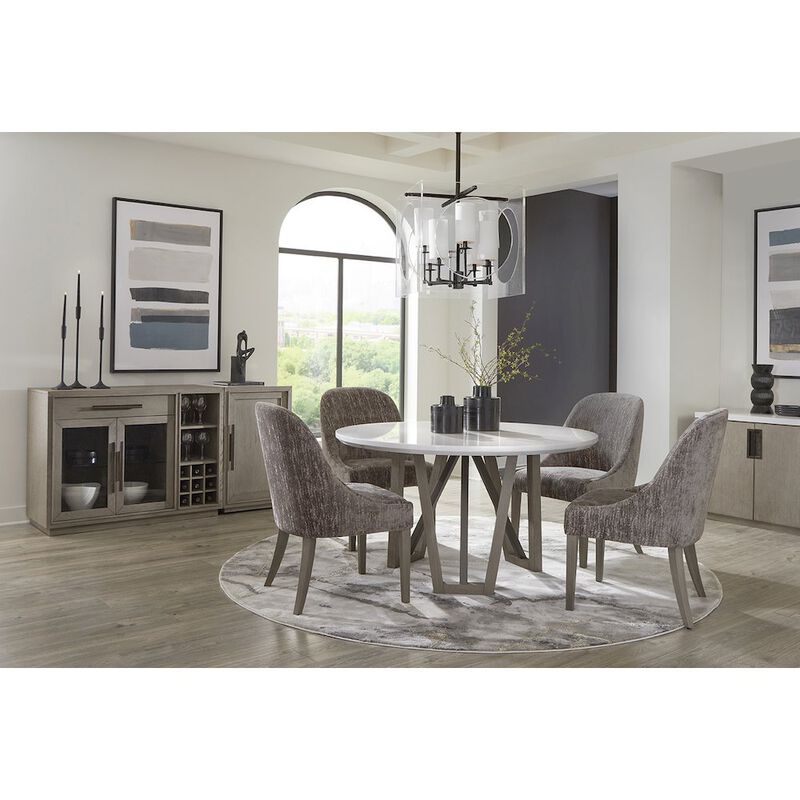 Parker House Furniture Parker House Pure Modern Dining Upholstered Armless Side Chair