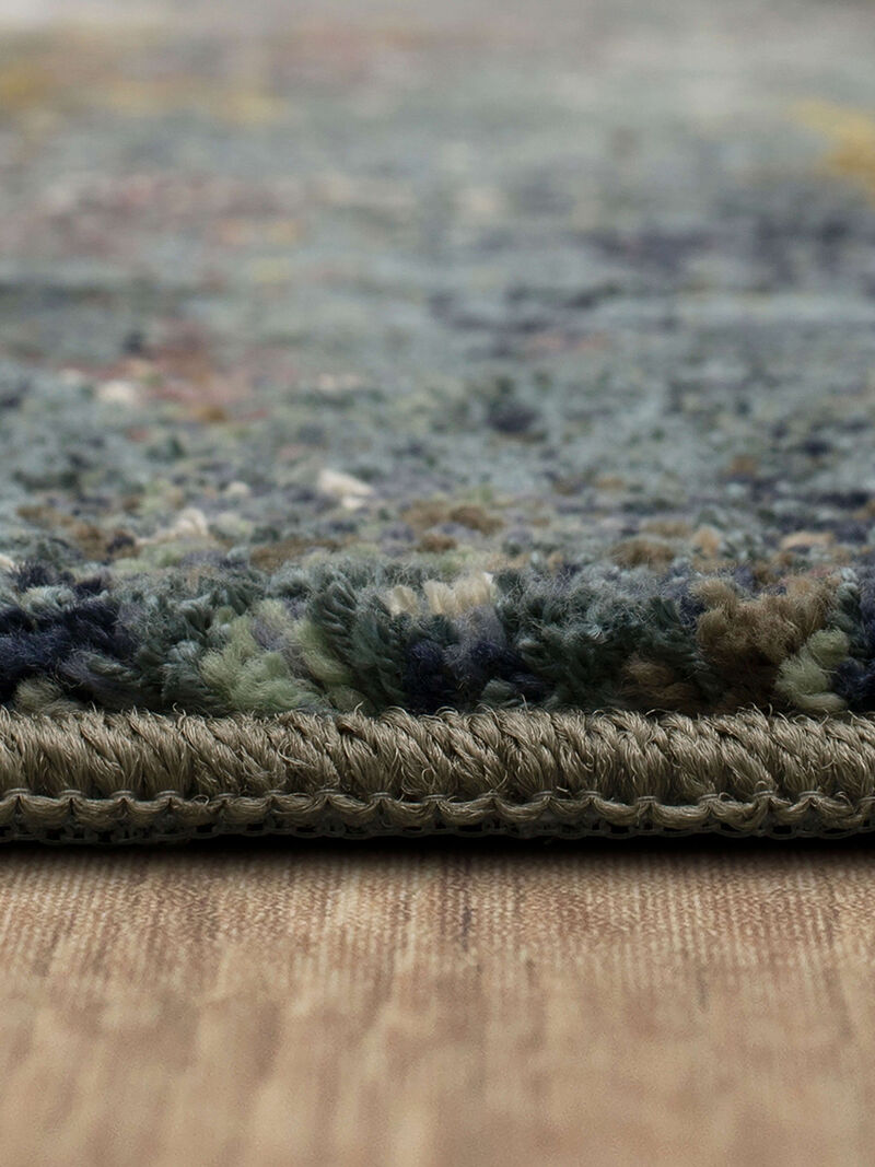 Enigma Tranquil Ink Blue 2' X 3' Rug