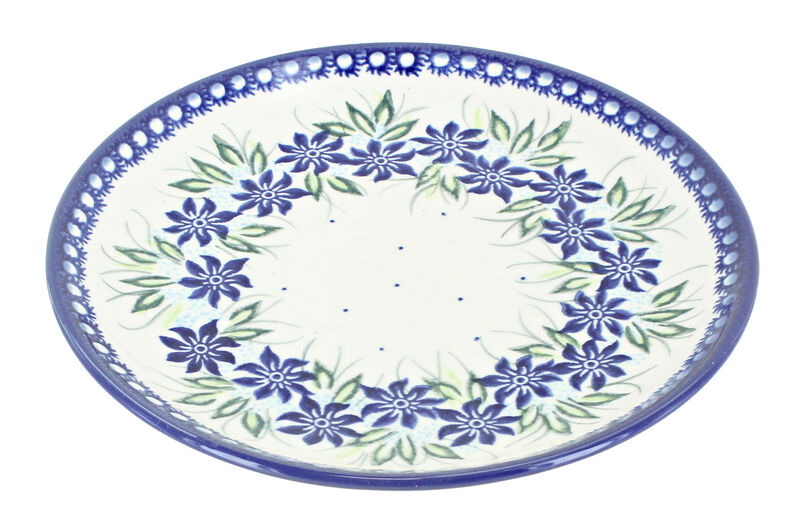 Blue Rose Polish Pottery Sierra Dessert Plate