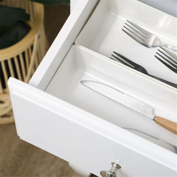 Multi-Purpose Sideboard Cabinet with Ample Storage for Kitchen Organization