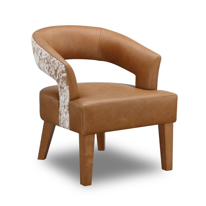 Volcano Saddle Accent Chair
