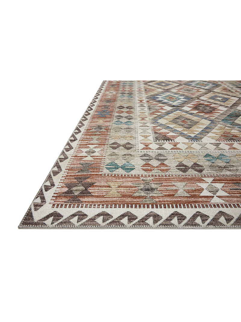 Zion ZIO04 Ivory/Multi 7'6" x 9'6" Rug