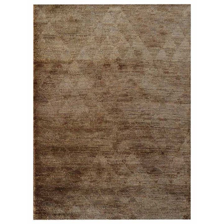 HAND KNOTTED JUTE ECO-FRIENDLY Contemporary AREA RUGS  - 5'x8', Rectangle Shape, Beige Color, Contemporary, High Pile, Natural Fiber, Outdoor Indoor Handmade Area Rugs for Living Room (J00043)