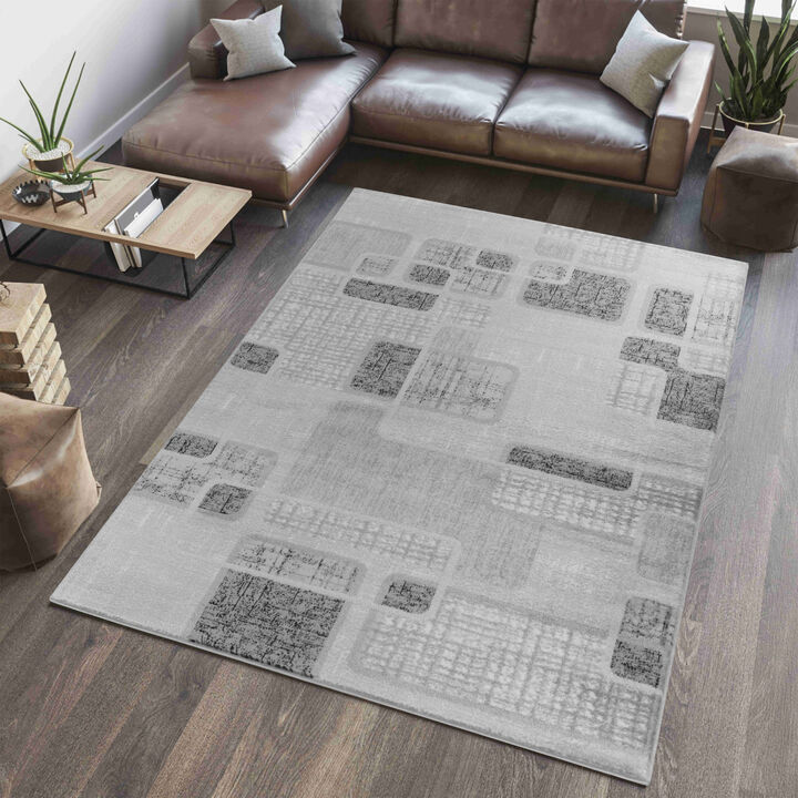 Sakarya Geometric Modern Abstract Indoor Area Rug