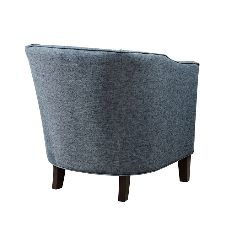 Gracie Mills Landon Contemporary Barrel Arm Chair