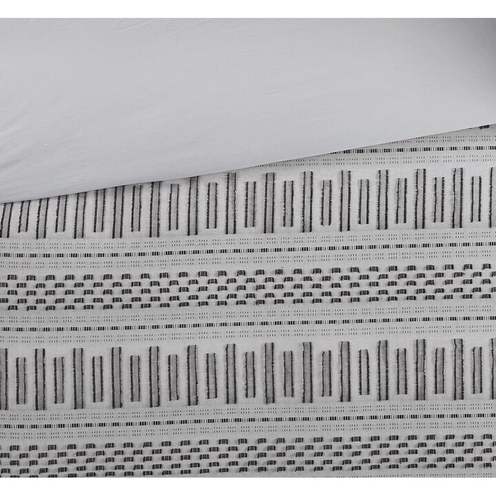 Belen Kox Charcoal Jacquard Comforter Mini Set, Belen Kox