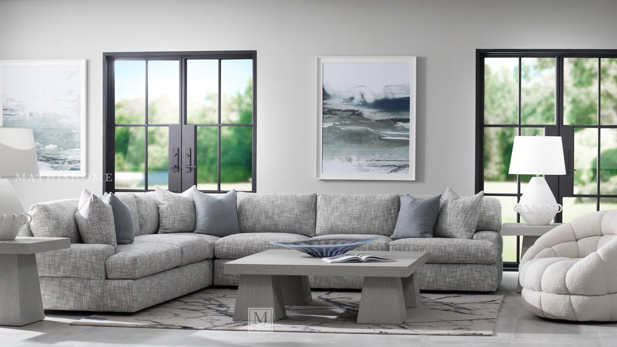 Serena 3-Piece Fabric Sectional