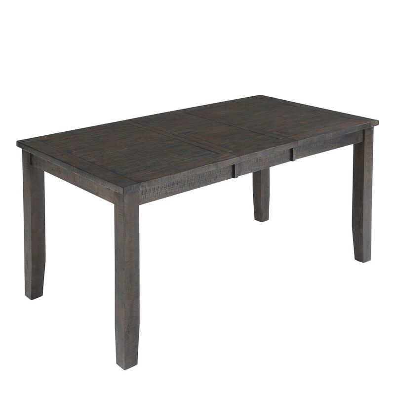 Jofran Willow Creek Distressed 78 Extension Solid Wood Counter Height Table