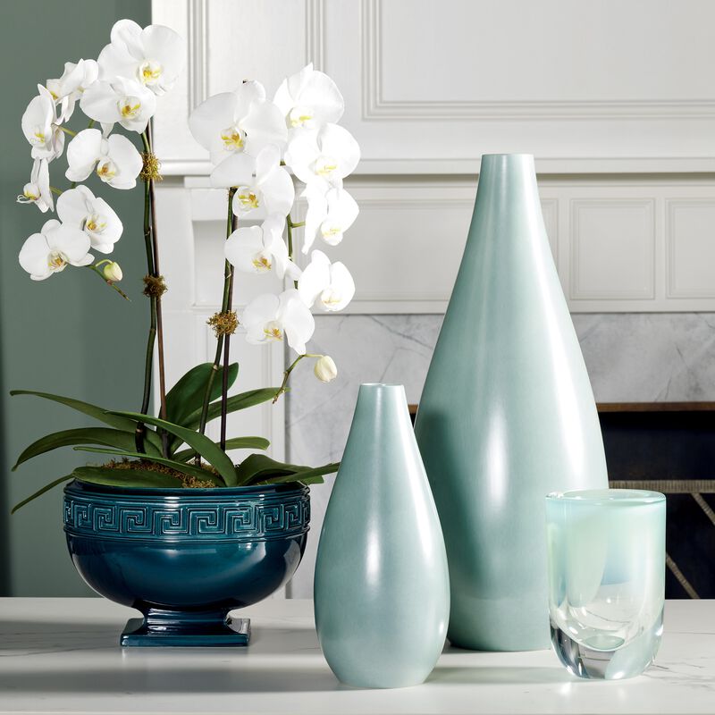 Feathered Vase
