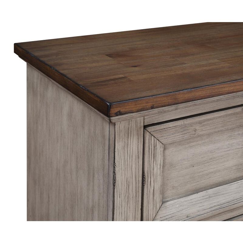 New Classic Furniture Mariana Nightstand W/Usb-Vintage Creme