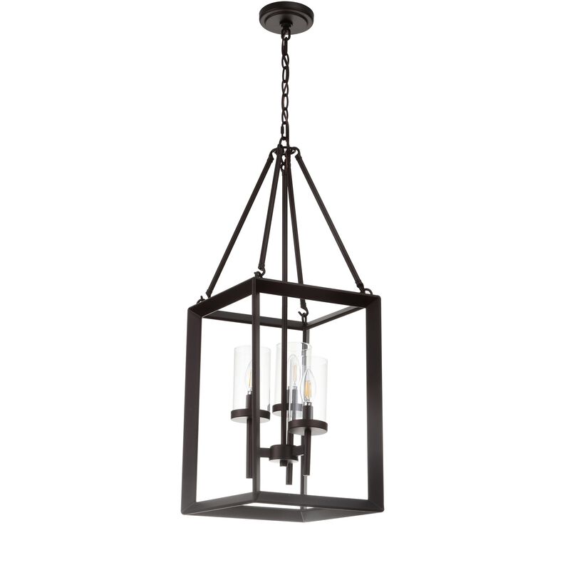 Anna 3-light Metal/Glass LED Pendant