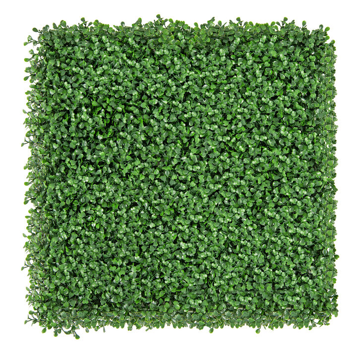 12-Pack 20x20 Inch Artificial Boxwood Wall Panels with Insertable Branches for Stunning Decor