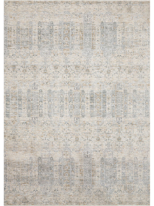 Pandora PAN02 Ivory/Mist 3'9" x 5'9" Rug