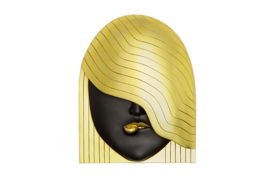 Fashion Face Left Wave Wall Art