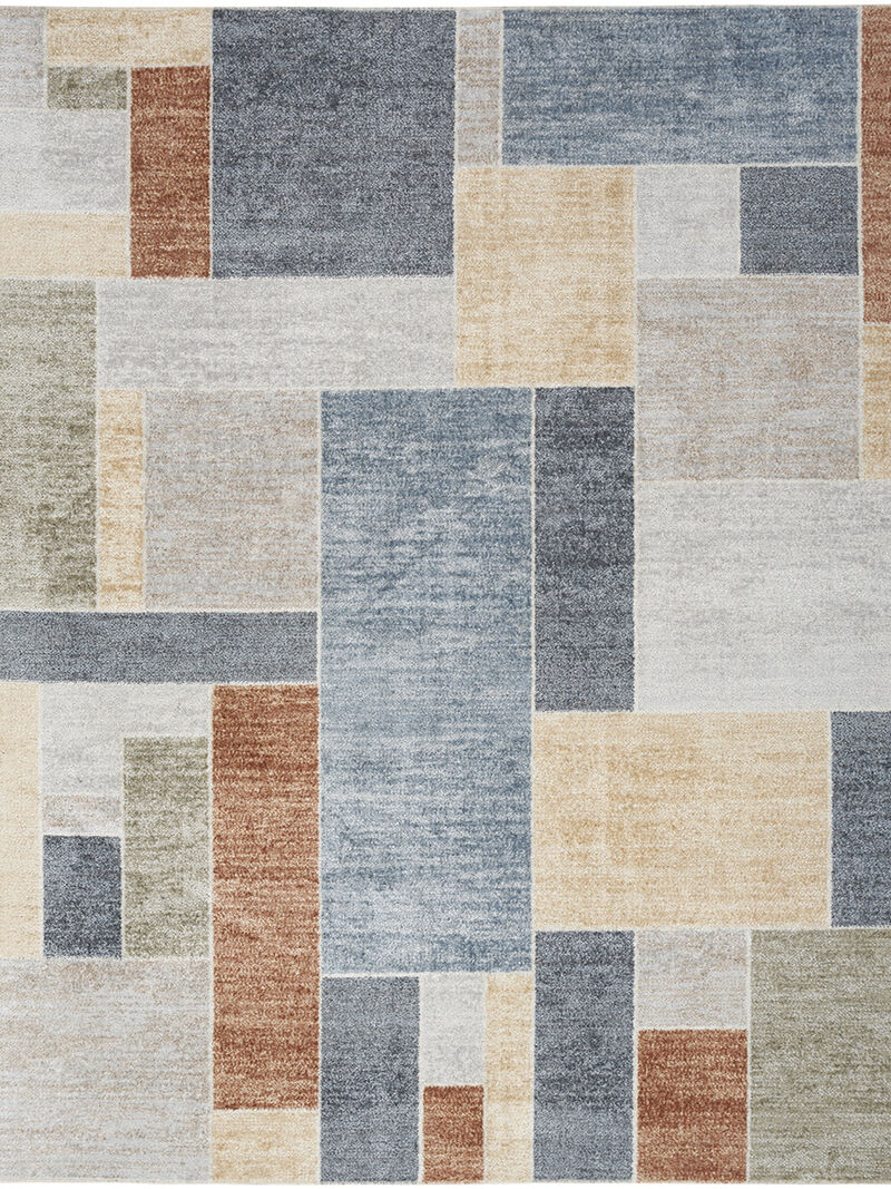 Astra Machine Washable ASW09 Multicolor 9' x 12' Rug