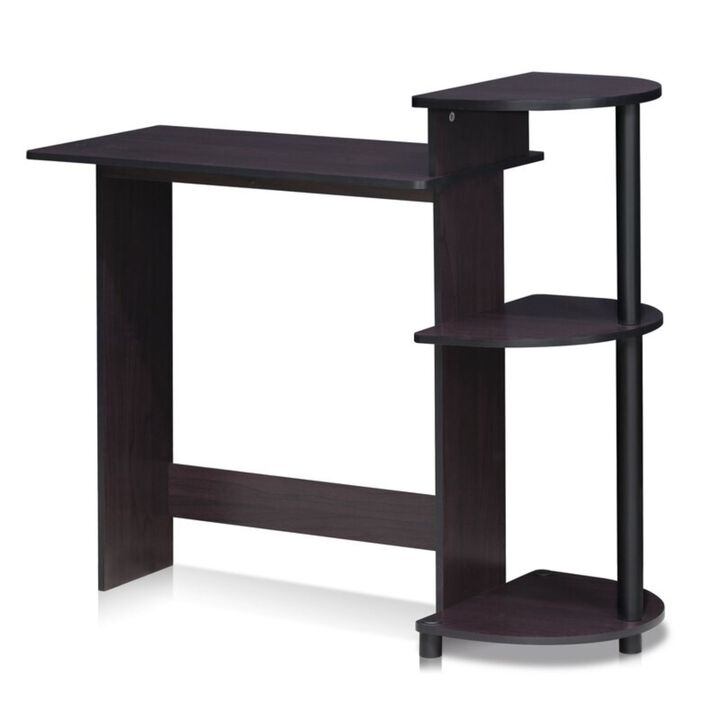 Hivvago Contemporary Home Office Computer Desk in Black Finish