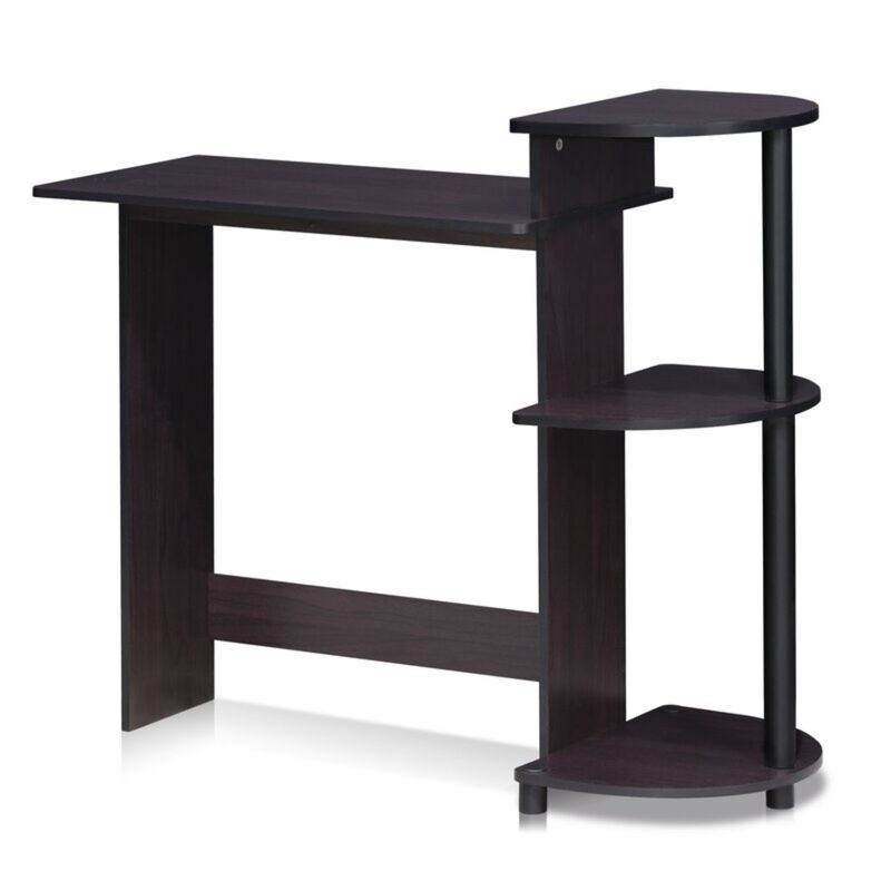 Hivvago Contemporary Home Office Computer Desk in Black Finish