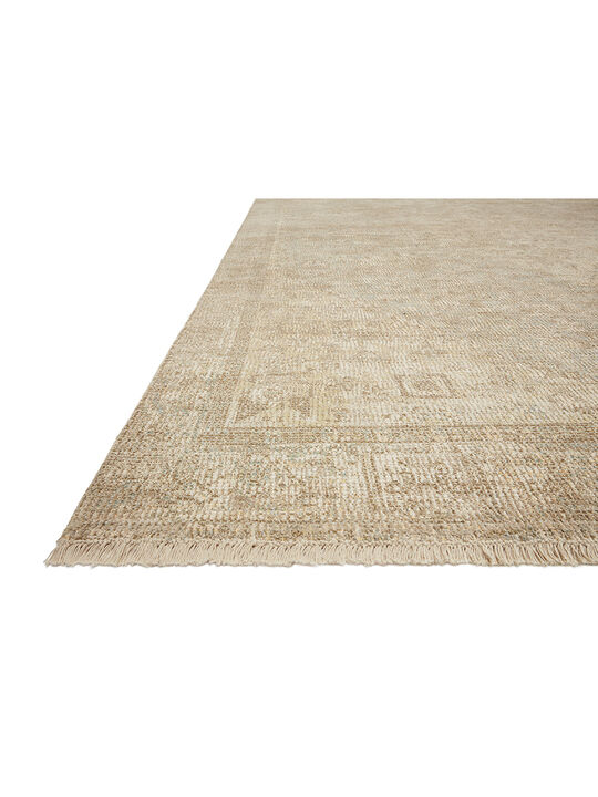 Priya PRY01 Ocean/Ivory 18" x 18" Sample Rug
