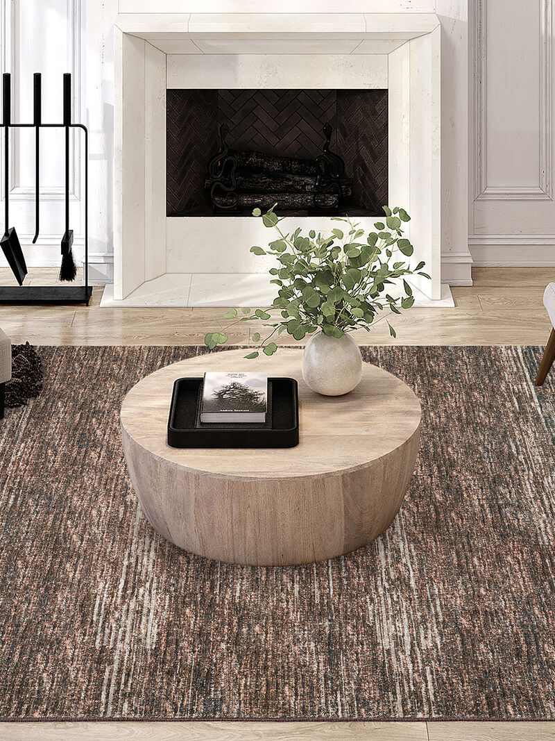 Ciara CR1 Chocolate 3' x 5' Rug