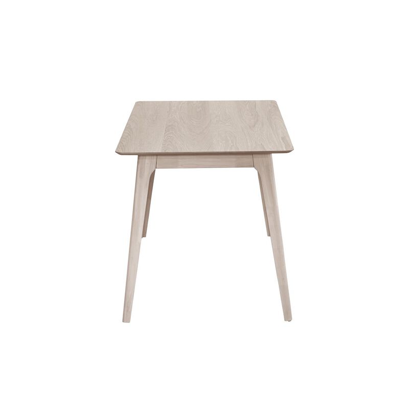 New Classic Furniture Oscar Wood Counter Height Table in White Ash
