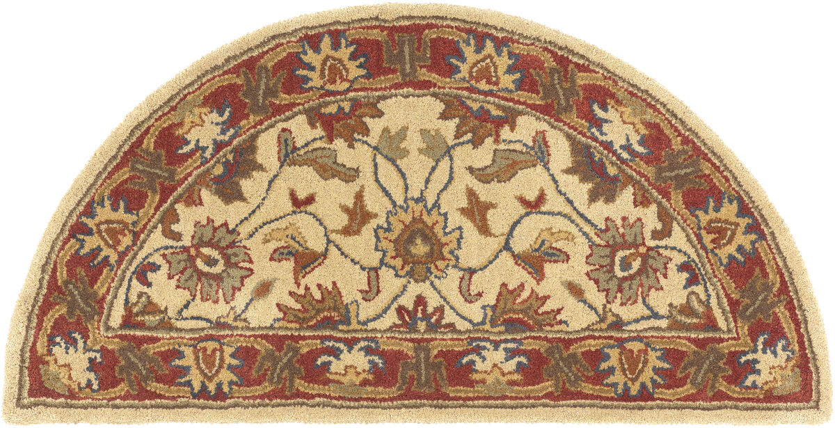 Caesar CAE-1004 8' x 10' Oval Beige Rug