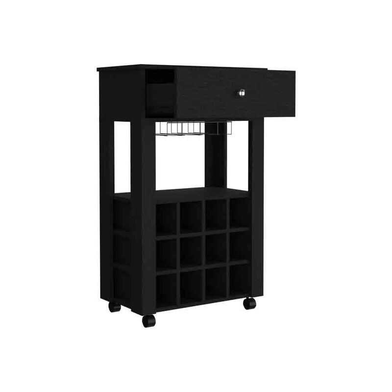 Bar Cart Bayamon, Living Room, Black