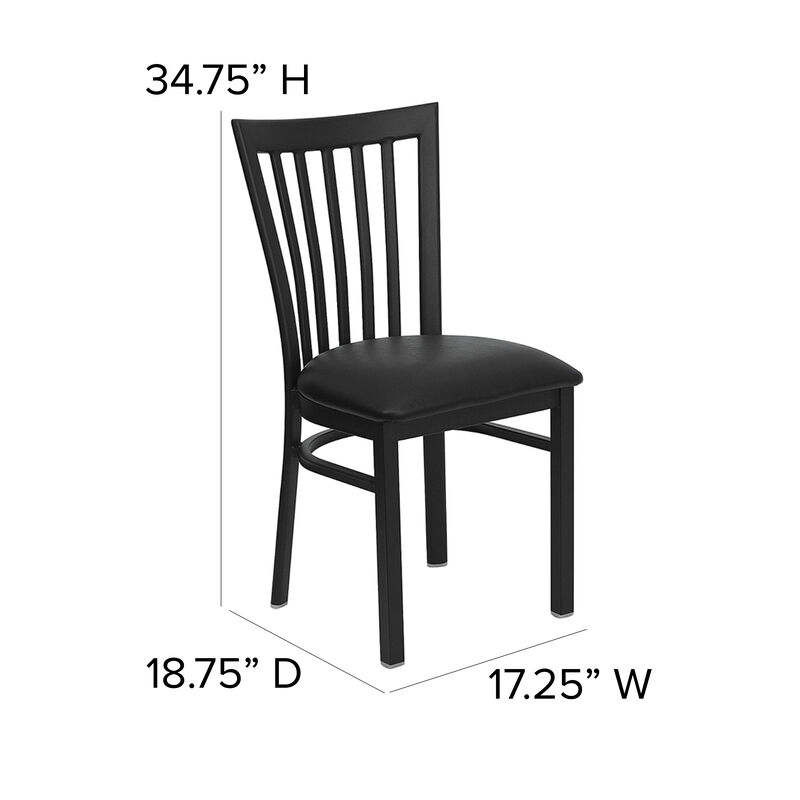 Metal Restaurant Chairs