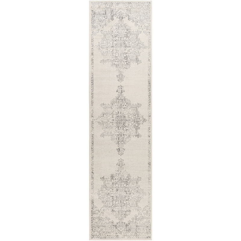 Roma ROM-2322 9' x 12'3' Gray Rug