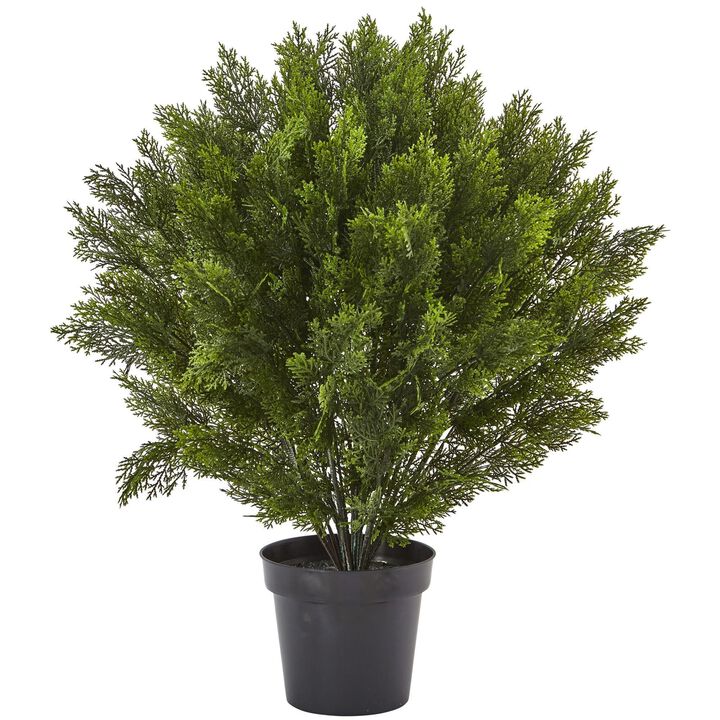 Nearly Natural 3-ft Cedar Bush (Indoor/Outdoor)