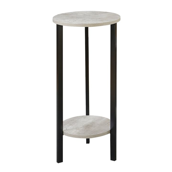 Convience Concept, Inc. Graystone 31 inch 2 Tier Plant Stand