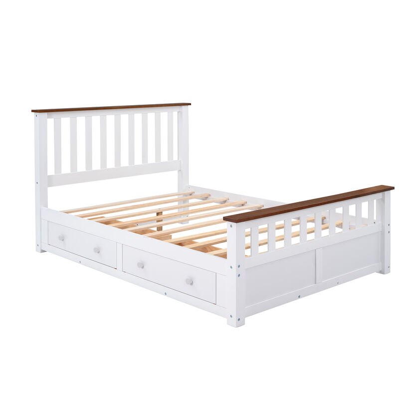 Merax Platform Bed with 2 Drawers