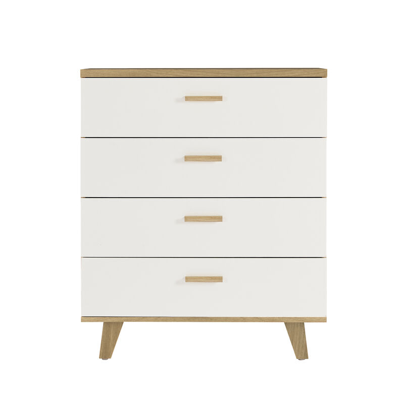 Drawer Dresser Cabinet Bar Cabinet, Storge Cabinet, Solid Wood Handles And Foot Stand, Wood