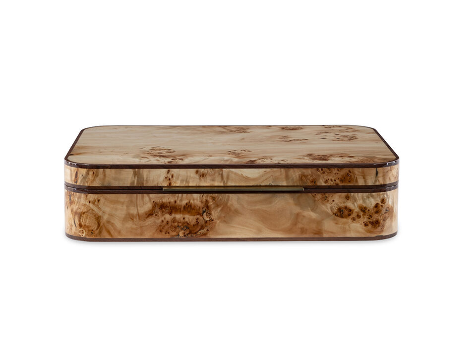 Bleached Walnut Burl Box