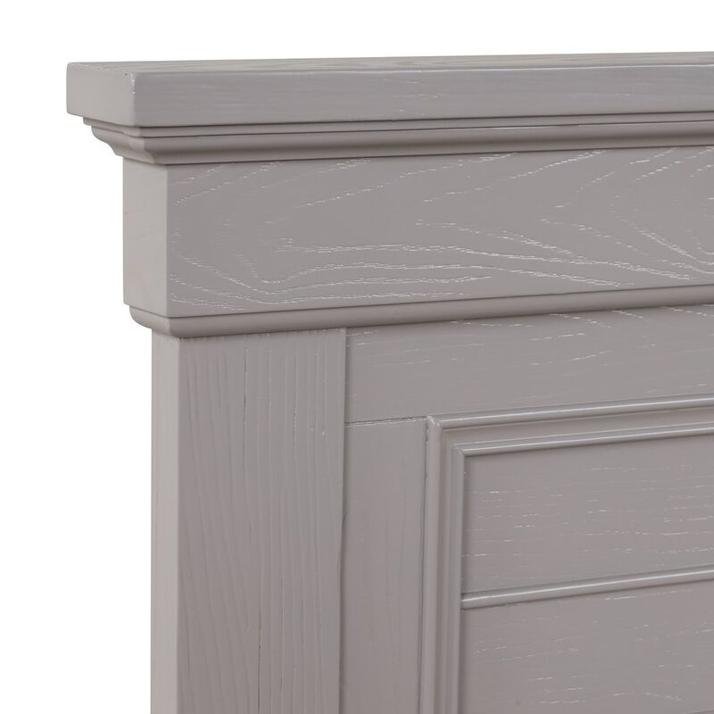 New Classic Furniture Jamestown Wood California King Bed, Gray