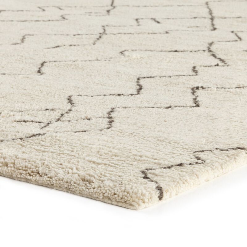 Taza Moroccan Hand Knotted 9' x 12' Rug