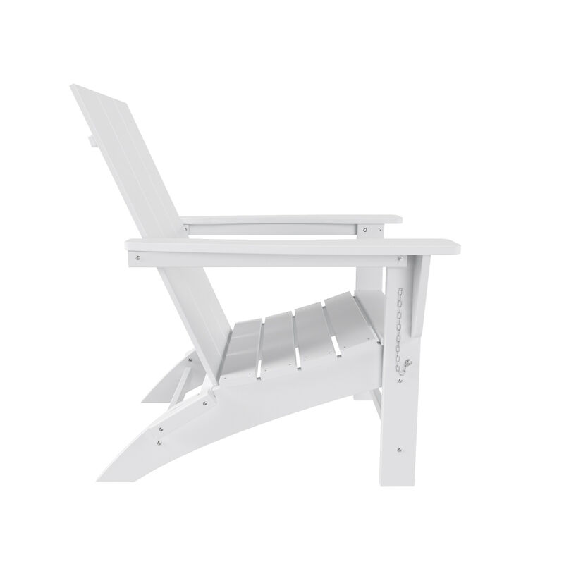 WestinTrends Modern Folding Adirondack Chair (Set of 2)