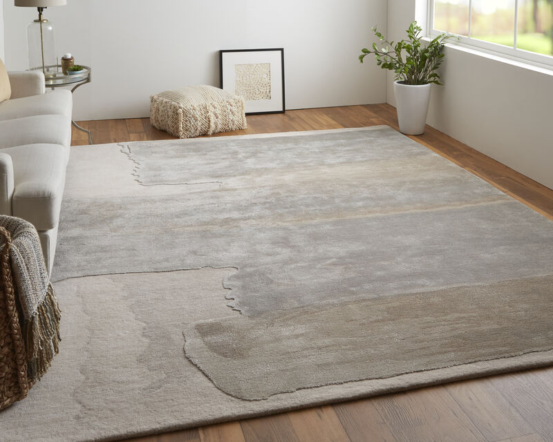 Anya 8921F Ivory/Gray 9' x 12' Rug