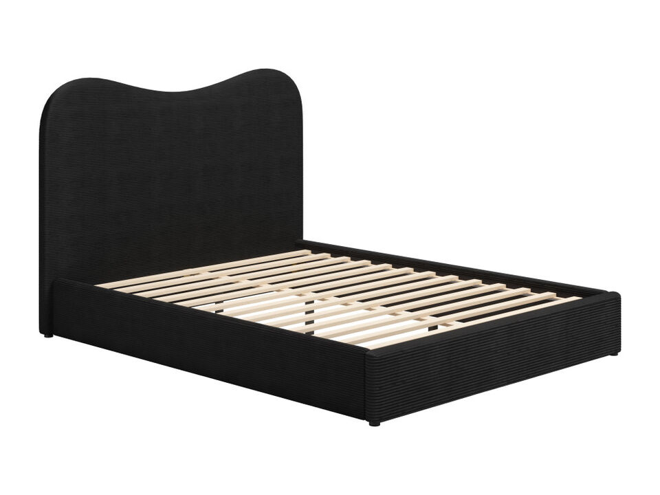 Sele Queen Bed Black