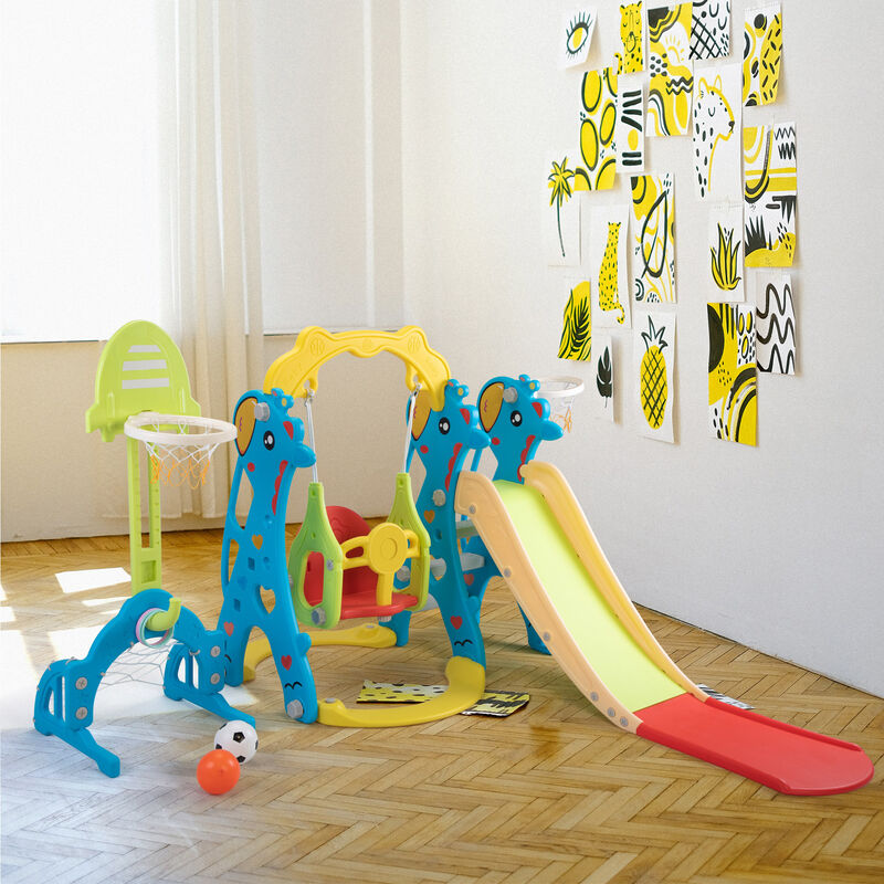 5 in 1 Toddler Climber and Swing Set